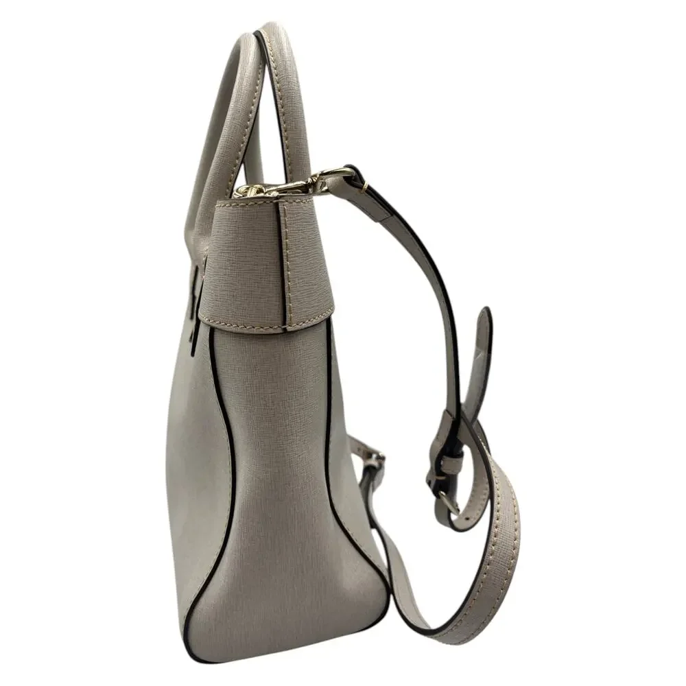 Dooney & Bourke Satchel Crossbody Tote Hand Bag Florentine Amelie Gray